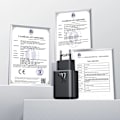 Miniatyrbild 8 av 11: Joyroom JR-TCF13 Väggladdare USB-C/USB-A 25W SFC/PPS/PD - Svart