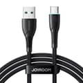 Joyroom Starry-serien SA32-AC6 100W USB-A/USB-C kabel 1m - svart