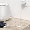 Miniatyrbild 10 av 11: Baseus Superior 3-i-1 USB-kabel - Lightning / USB Typ C / Mikro