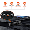 Miniatyrbild 10 av 11: Choetech SC008 Vikbar Solcellsdriven Laddare 120W med DC/USB-C/2