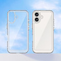 Miniatyrbild 8 av 8: iPhone 16 Plus Transparent Gelram Fodral - Outer Space Design