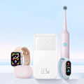 Miniatyrbild 9 av 11: Baseus Comet Series Powerbank med Display 10000mAh 22.5W - Vit +