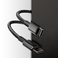 Miniatyrbild 11 av 11: Baseus USB-C till USB-C Kabel 2m 100W 5A PD QC – Svart