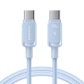 Miniatyrbild 3 av 11: Joyroom Multi-Color Series A14 USB-C till USB-C 100W Kabel 1/2 m