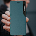 Miniatyrbild 9 av 11: Eco Läder Flip Case med Ställfunktion för iPhone 13 Pro Max - Rö