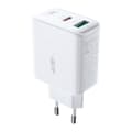Acefast USB-C/USB Väggladdare 32W/ PPS/ PD/ QC 3.0/ AFC/ FCP Vit