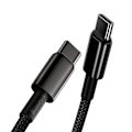 Miniatyrbild 7 av 11: Baseus USB-C till USB-C Kabel 2m 100W 5A PD QC – Svart