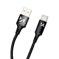 Miniatyrbild 2 av 11: Wozinsky USB till USB Typ C Kabel 2/4A 1m Svart (WUC-C1B)