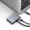 Miniatyrbild 5 av 8: Ugreen CM162 Adapter 50505 USB-C till HDMI / VGA / USB-A 3.0 / U