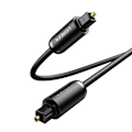 Miniatyrbild 1 av 9: Ugreen AV122 70890 Optisk Ljudkabel Toslink / SPDIF 1m - Svart