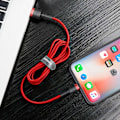 Miniatyrbild 8 av 10: Baseus Cafule USB-A till Lightning Kabel 2.4A QC 3.0/ 1 meter -