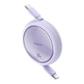 Miniatyrbild 2 av 9: Baseus Free2Draw Mini USB-C till USB-C Uttagbar Kabel 100W 1m -