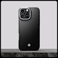 Miniatyrbild 11 av 11: Spigen Enzo Aramid Maghållare med MagSafe för iPhone 16 Pro Max