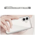 Miniatyrbild 4 av 8: Genomskinligt skyddsfodral Outer Space för iPhone 16 med gelram