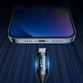 Miniatyrbild 3 av 5: Wozinsky WUCLC2 Lightning till USB-C-kabel 36W 480Mb/s 2m med di