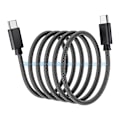 Miniatyrbillede 3 af 10: Choetech XCC-1052 100W Magnetholder USB-C Kabel - 1,2m Sort