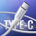 Miniatyrbild 2 av 11: Ugreen USB-A till USB-C Kabel 1.5m QC 3.0 3A - Vit (Modell US288