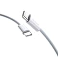 Dudao L6C USB-C till USB-C Kabel PD 30W 1m - Ljusblå