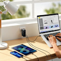 Miniatyrbild 10 av 11: Baseus GaN5 Pro Snabbladdare 2xUSB-C+USB 140W EU Svart (CCGP1002