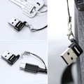 Miniatyrbild 8 av 11: Ugreen US280 50568 USB-C 3.1 (hon) till USB-A 2.0 (han) Adapter