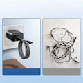 Miniatyrbillede 4 af 8: Choetech XCC-1054 240W Magnetisk USB-C Kabel m. Power Delivery 3.1 - 1,2m Sort