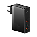 Miniatyrbild 1 av 11: Baseus GaN5 Pro Snabbladdare 2xUSB-C+USB 140W EU Svart (CCGP1002