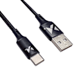 Miniatyrbild 3 av 11: Wozinsky USB till USB Typ C Kabel 2/4A 1m Svart (WUC-C1B)