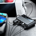 Miniatyrbild 7 av 9: Joyroom JR-CL06 154W Billaddare 9-i-1 Svart - 5x USB (A/C)/ 3x C