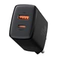 Baseus Kompakt Snabbladdare USB / USB Typ C 20W 3A Power Deliver