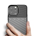 Miniatyrbild 6 av 11: Pansarskal i Flexibelt Material för iPhone 13 Pro Max – Blått Th