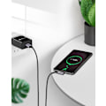 Miniatyrbild 4 av 11: Ugreen USB-A till USB-C Kabel 3A 2m Grå - Vinklad Design