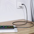 Miniatyrbild 7 av 11: Ugreen USB-C till USB-C Kabel/ 1 meter/ Vit (US300)