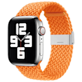 Miniatyrbild 1 av 6: Orange Flätad Rem för Apple Watch Ultra/9/8/7/6/SE/5/4/3/2 (49/4