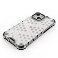 Miniatyrbild 5 av 11: Skyddande Honeycomb-fodral med gelram för iPhone 13 mini - Svart