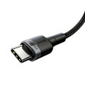 Miniatyrbild 3 av 11: Baseus USB-C till USB-C Kabel 100W PD QC 5A 2m - Grå