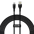 Miniatyrbild 1 av 11: Baseus Flash 2 Kabel USB-A till USB-C 100W 2 m - Svart
