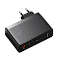 Miniatyrbild 3 av 11: Baseus GaN5 Pro Snabbladdare 2xUSB-C+USB 140W EU Svart (CCGP1002