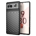 Miniatyrbild 1 av 11: Google Pixel 6 Svart Flexibelt Pansarfodral Thunder Case
