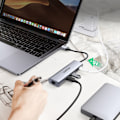 Miniatyrbild 4 av 5: Ugreen CM266 60812 5-i-1 Adapter USB-A 3.0 till RJ45 / 3x USB-A