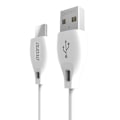 Miniatyrbild 1 av 11: Dudao USB-C Kabel 2.1A 1m Vit (Modell L4T)