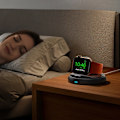 Miniatyrbild 10 av 11: Joyroom JR-W12 Trådlös Vikbar Laddare för Apple Watch - Svart