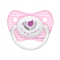 Miniatyrbild 5 av 5: Canpol/ Silikonanatomisk Napp/ Rosa/ 0-6 månader 23/951/ 2-pack/
