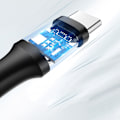 Miniatyrbild 8 av 11: Ugreen US287 60114 Kabel USB-A/USB-C 3A 0.25m - Svart