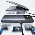 Miniatyrbild 5 av 8: Baseus Metal Gleam Series II 7-i-1 USB-C Hub med PD100W/ 2x HDMI