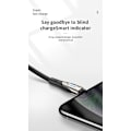 Miniatyrbild 11 av 11: Joyroom Sharp Serien S-M411 USB-A/micro USB 3A 1/2m Laddningsind