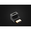 Miniatyrbild 6 av 7: Ugreen Vinklad HDMI-adapter Svart (20109)