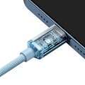 Miniatyrbild 4 av 11: Baseus Blixtkabel CAJY001303 - USB-C PD 20W 480Mb/s 1/2m i blå f