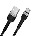 Miniatyrbild 4 av 8: Wozinsky USB-A till USB-C Kabel 2m 2/4A - Svart