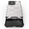 Miniatyrbild 8 av 11: Skyddande Hybridfodral Honeycomb till iPhone 14 Pro Max - Svart