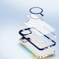Miniatyrbild 4 av 11: Dux Ducis Clin2 magnetiskt fodral för iPhone 14 med MagSafe/ blå